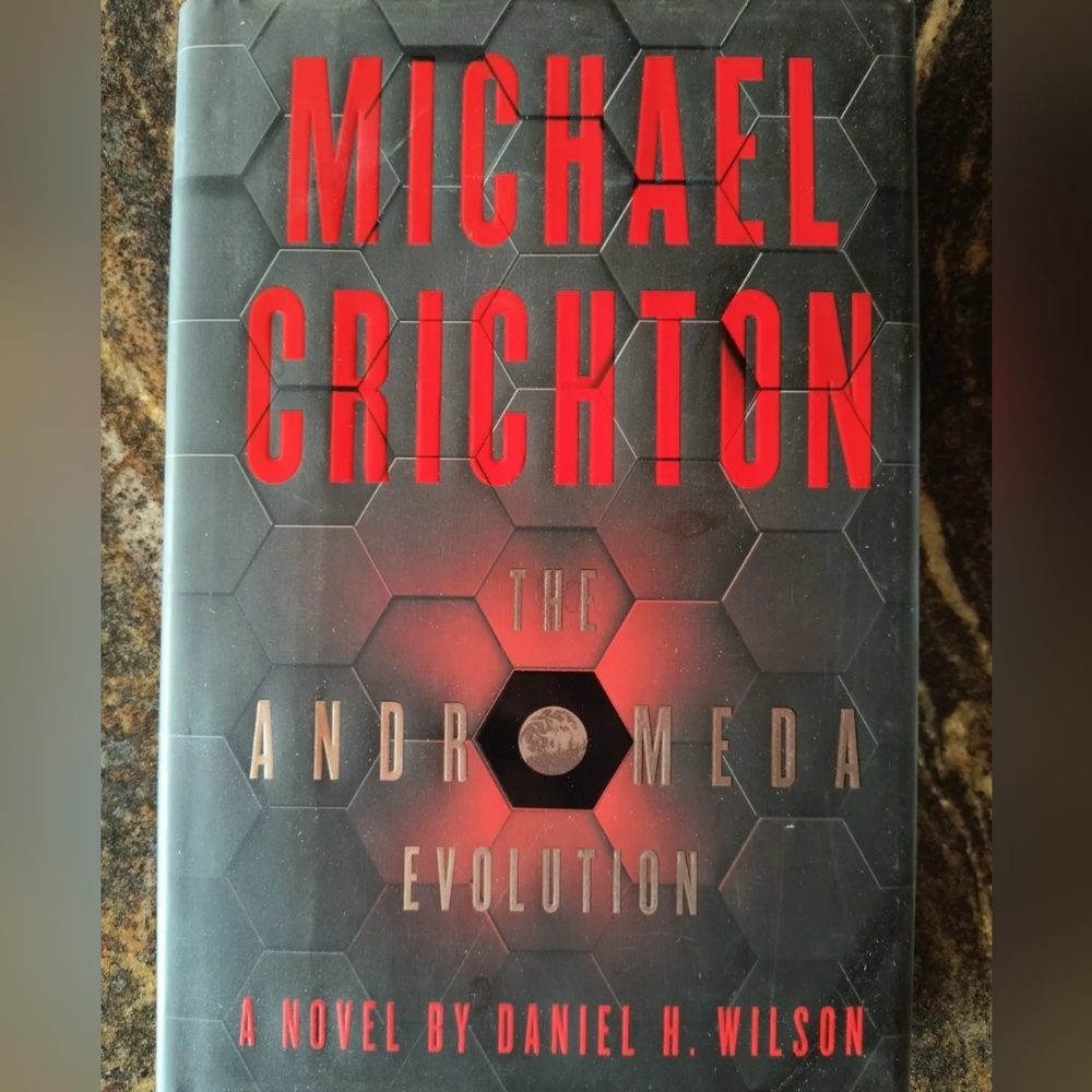 Lot of 3 Michael Crichton books hardcovers